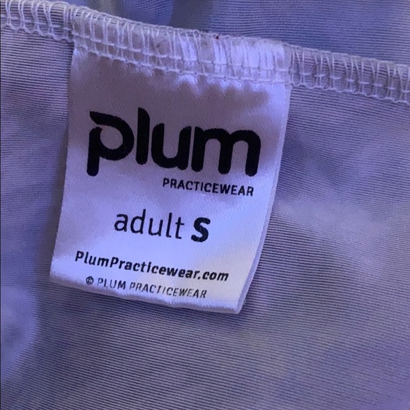 Plum Patterned Leotard - Picture 4 of 4